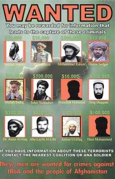 الجيش الأميركي: 200 ألف دولار لمن يساعد في القبض على أي من قادة القاعدة وطالبان
