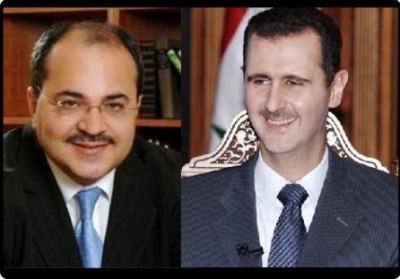 الطيبي يصافح الاسد في باريس ويثير غضب الاسرائيليين