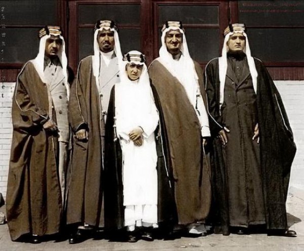 صور نادرة للملك عبد العزيز مؤسس المملكة السعودية 7