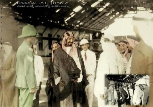 صور نادرة للملك عبد العزيز مؤسس المملكة السعودية 12