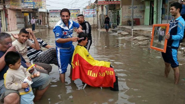 صور لبغداد تغرق في سيول الأمطار 8