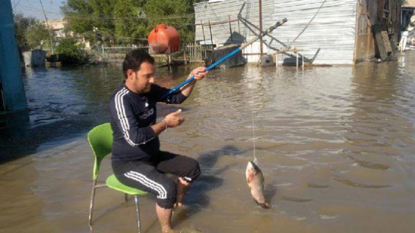 صور لبغداد تغرق في سيول الأمطار 9