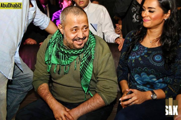 بالصور جورج وسوف وزوجته الجديدة معا في أبو ظبي بأيدي م تشابكة دنيا الوطن
