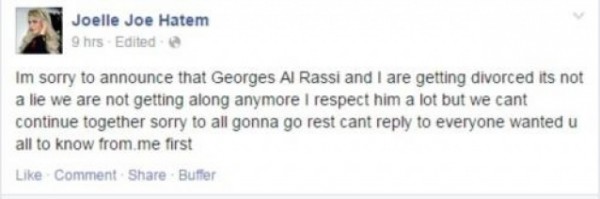 إنجابها بأشهر قليلة زوجة جورج 3910340890.jpg