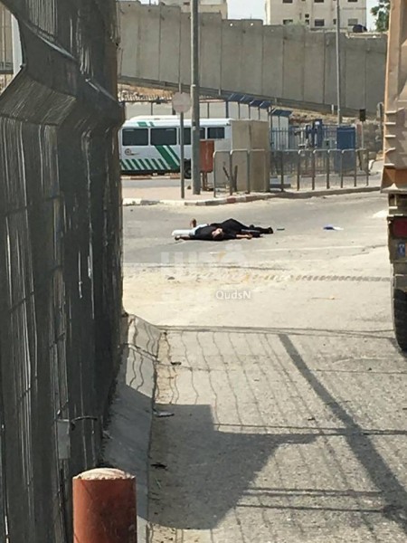 بالصور.. استشهاد فلسطينية بزعم محاولتها طعن جندي صهيوني بالقدس 3910625968
