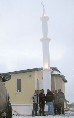 افتتاح مسجد في القطب الشمالي