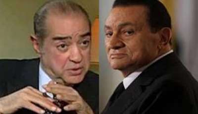 مبارك يرسل رسالة تهديد لأحد