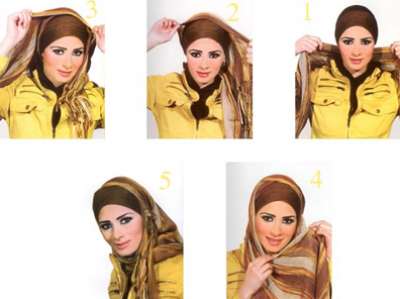 طرق مميزة للف الحجاب هذا الصيف .. صور
