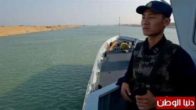 "صحيفة الشعب الصينية" تؤكد عبور سفن حربية صينية قناة السويس لسوريا .. شاهد الصور