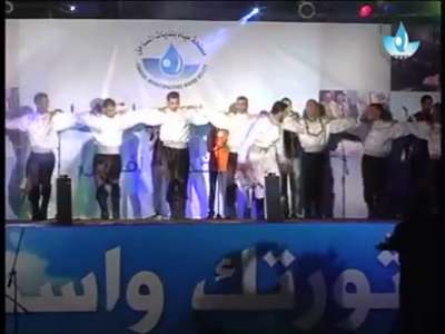 محمد عسّاف يغني لـ"مياه غزة" .. فيديو