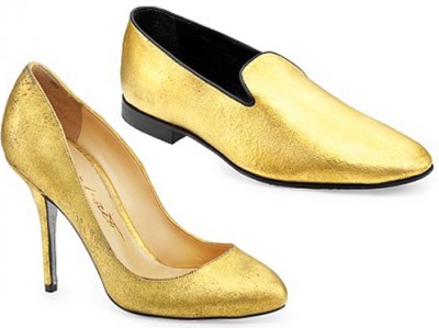 البدء ببيع أحذية من الذهب عيار 24 قيراط في دبي
