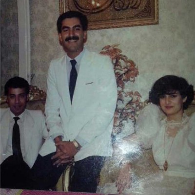 صورة.. غادة عبد الرازق في عمر ال 16 مع زوجها