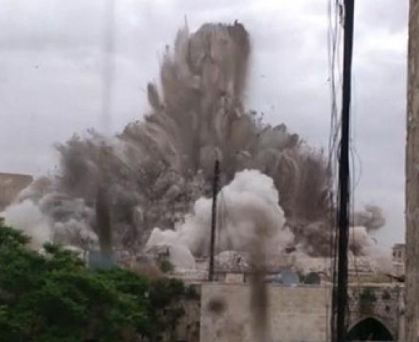 فيديو.. تفجير فندق الكارلتون في حلب ومصرع 50 من الأمن السوري