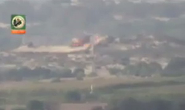 القسام ينشر فيديو لتفجير دبابة إسرائيلية في قاعدة زكيم  بعد إصابتها بصورة مباشرة بصاروخ موجه-شاهد