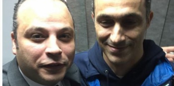 تامر عبد المنعم يلتقط أول  سيلفي  مع جمال مبارك بعد البراءة   دنيا الوطن