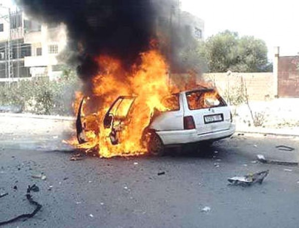 مجهولون يحرقون سيارة قيادي في حركة فتح بمدينة غزة   دنيا الوطن