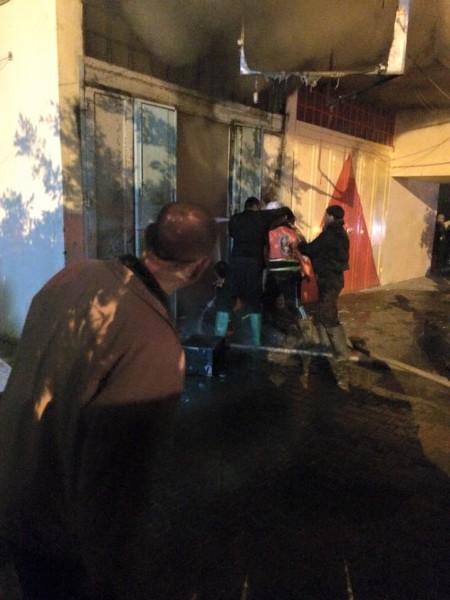 حريق هائل في شركة بمدينة غزة   دنيا الوطن
