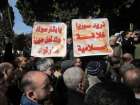 أهل فلسطين يلبون نداء حزب التحرير ويحتشدون ويرفعون رايات العقاب في ساحات الأقصى وأمام المساجد نصرة لأهل الشام