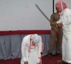 سعودي يعفو عن قاتل ابنه قبل لحظات من قطع رقبته حدا بالسيف