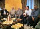 وفد من وزارة الاسرى ونادي الاسير برئاسة الوزير قراقع يزور عائلتي الاسيرين ذياب وعز الدين