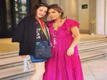 بالصور: أصالة نصري في رحلة إلى إيطاليا مع ابنتها شام