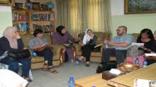 وفد من جامعة اريزونا يزور مدرسة زهرة المدائن في أريحا