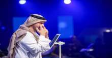 حسين الجسمي يستقبل العام الجديد 2017 في العاصمة الإماراتية أبوظبي بجزيرة المارية