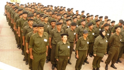 16 فتاة يخضن التدريب العسكري في أكاديمية العلوم الأمنية في أريحا..شاهد الصور