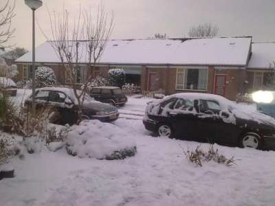 الثلوج في هولندا
