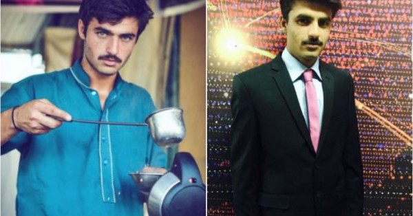 "صبي شاي" باكستاني يتحول إلى نجم بسبب وسامته الشديدة 3910716899