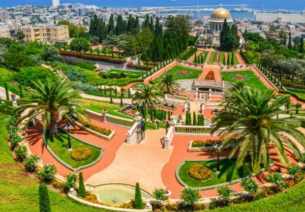 حديقة البهائيين في حيفا 3910725816