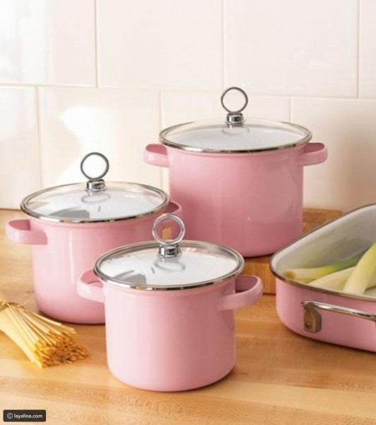 أدوات لمطبخك باللون الزهري 3910930640