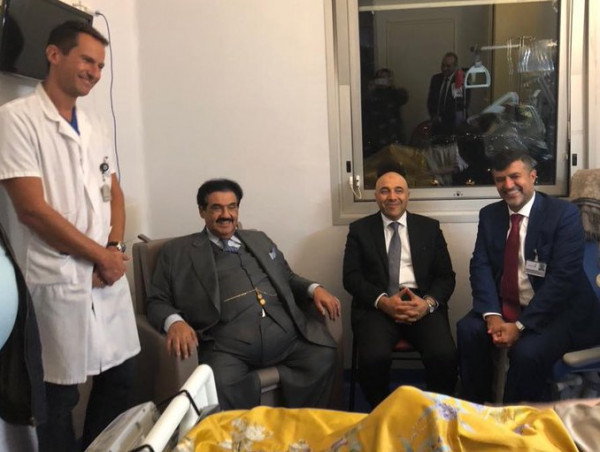 فجر السعيد تنشر على"تويتر" أول صورة لها وهي على فراش المرض فجر السعيد تنشر على"تويتر" أول صورة لها وهي على فراش المرض