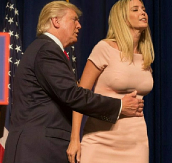 تسريب صور للرئيس الأميركي ترامب مع ابنته إيفانكا يثير ضجة