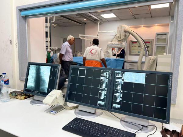 الهلال الأحمر يعزز المنظومة الصحية في غزة بتشغيل قسم القسطرة القلبية