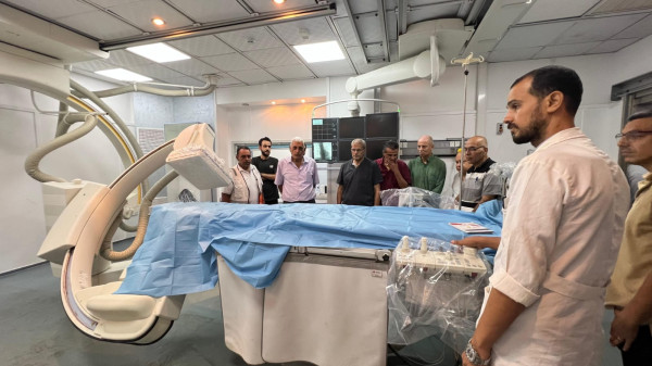 الهلال الأحمر يعزز المنظومة الصحية في غزة بتشغيل قسم القسطرة القلبية