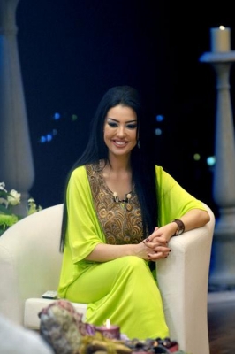 إحتفال ميساء مغربي بالعيد
