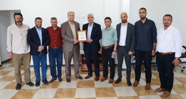 منتدى الإعلاميين الفلسطينيين يستقبل وفداً من الإعلامي الحكومي