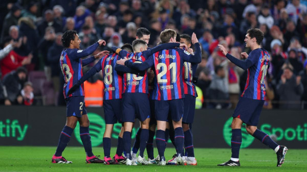 قائمة برشلونة لمواجهة بلد الوليد