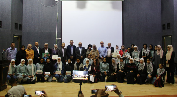 التربية تُكرم الطلبة الفائزين بجائزة الشهيدة شيرين أبو عاقلة للصحفي الصغير
