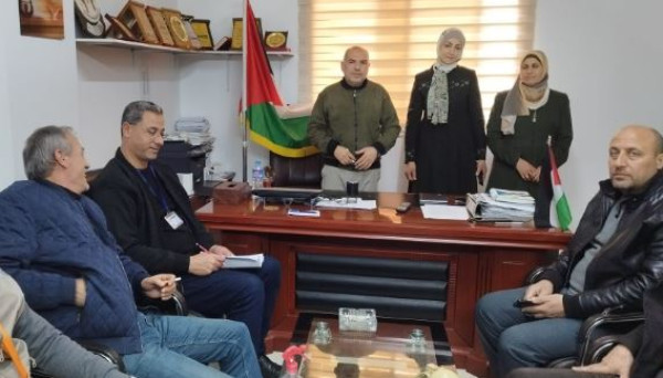 هيئة الأسرى تشكر بلدية غزة على تسهيل تدشين يافطة تعريفية بمقرها الجديد
