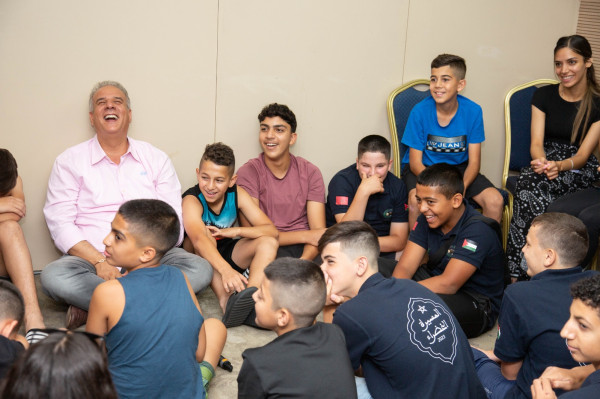 ابتسامات أطفال القدس تملأ أرجاء مقر الإقامة في طنجة