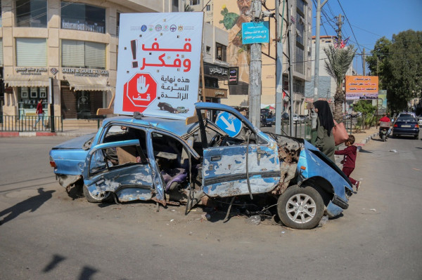 غزة: وفاة وإصابتان في ستة حوادث سير خلال 24 ساعة الماضية