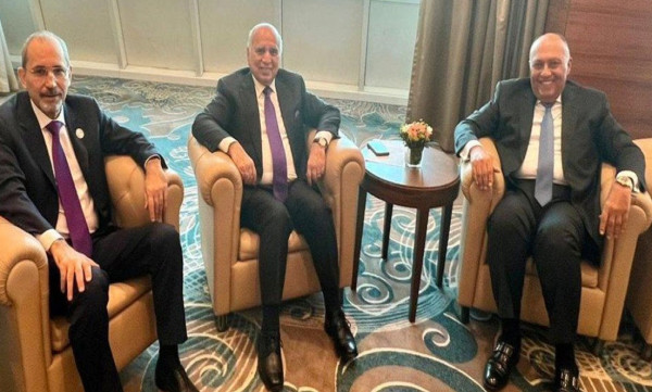 تفاصيل اجتماع ثلاثي مصري عراقي أردني في القاهرة