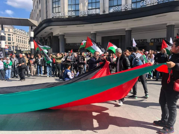 صور.. إحياء يوم الأسير الفلسطيني في بروكسل