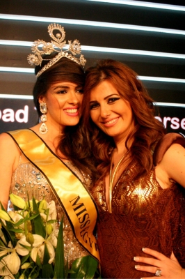 دينا حامد ملكة جمال مصر 2010