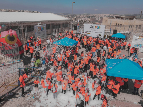 مركز جماهيري بيت حنينا ينظم ماراثون لذوي الهمم