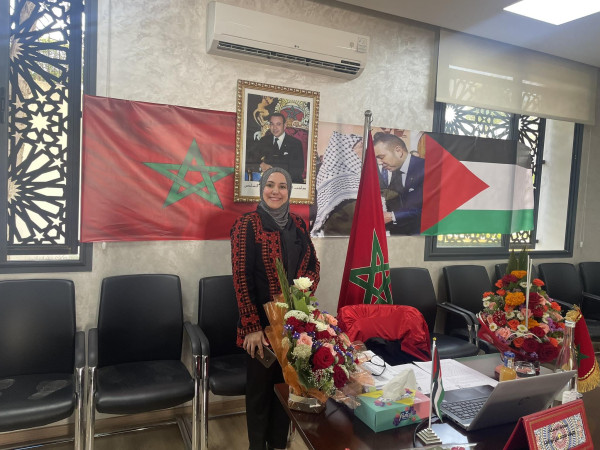 هيفاء أبو الرب تناقش أطروحة الدكتوراة الموسومة (الحوكمة الرشيدة لحيازة وإدارة الأراضي بالضفة/ فلسطين