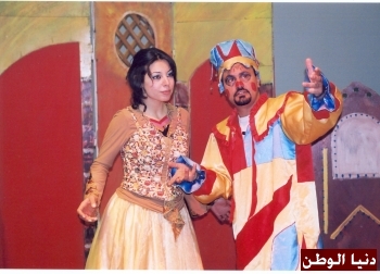 الفنانة تغريد عبساوي تنضم الى طاقم مسرحية القنديل الصغير لتنطلق عروضها في بيت لحم