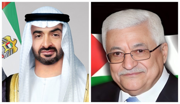 الرئيس عباس يهنئ رئيس دولة الإمارات بالتعيينات القيادية الجديدة